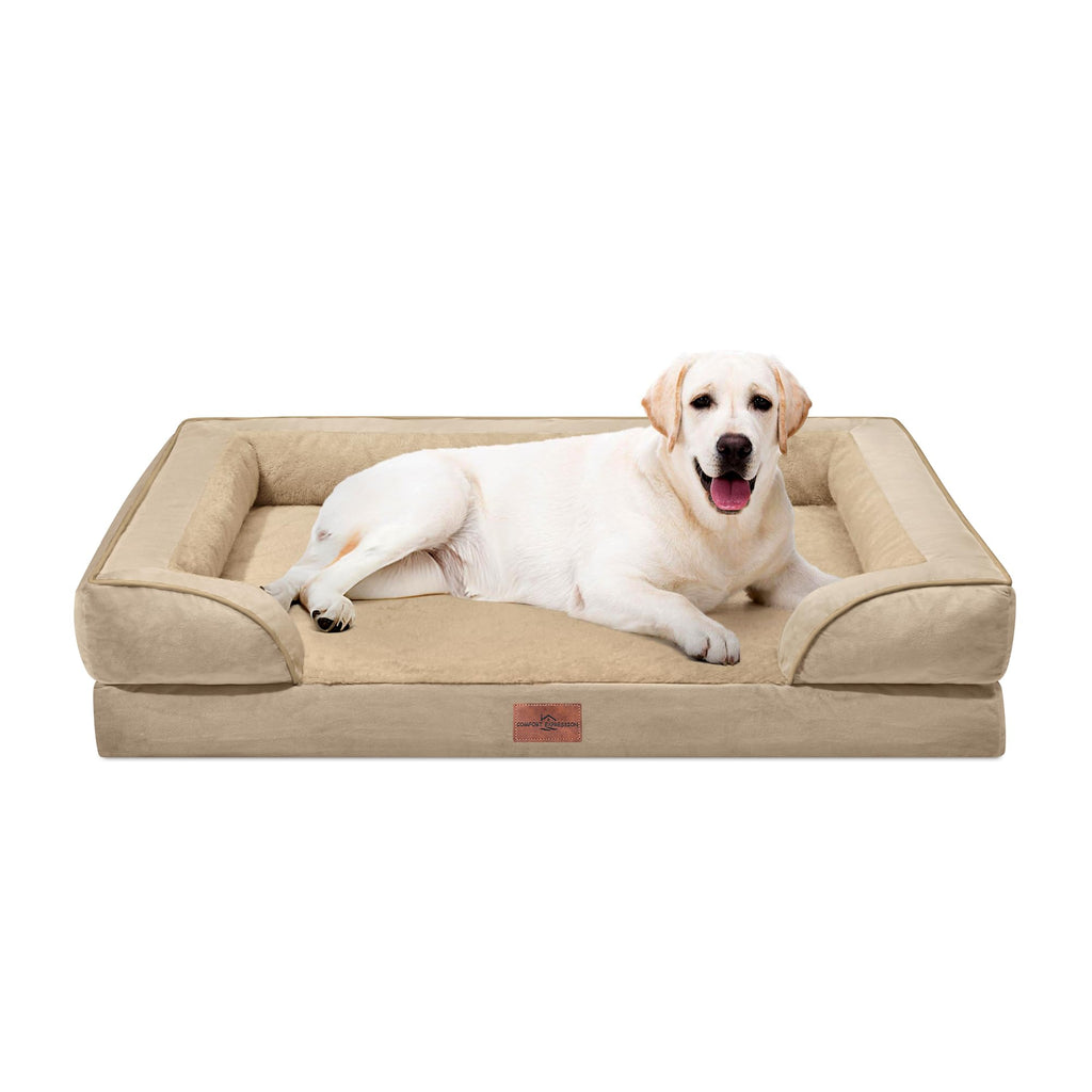Comfort Expression Waterproof Orthopedic Dog Beds for Extra Large Dog