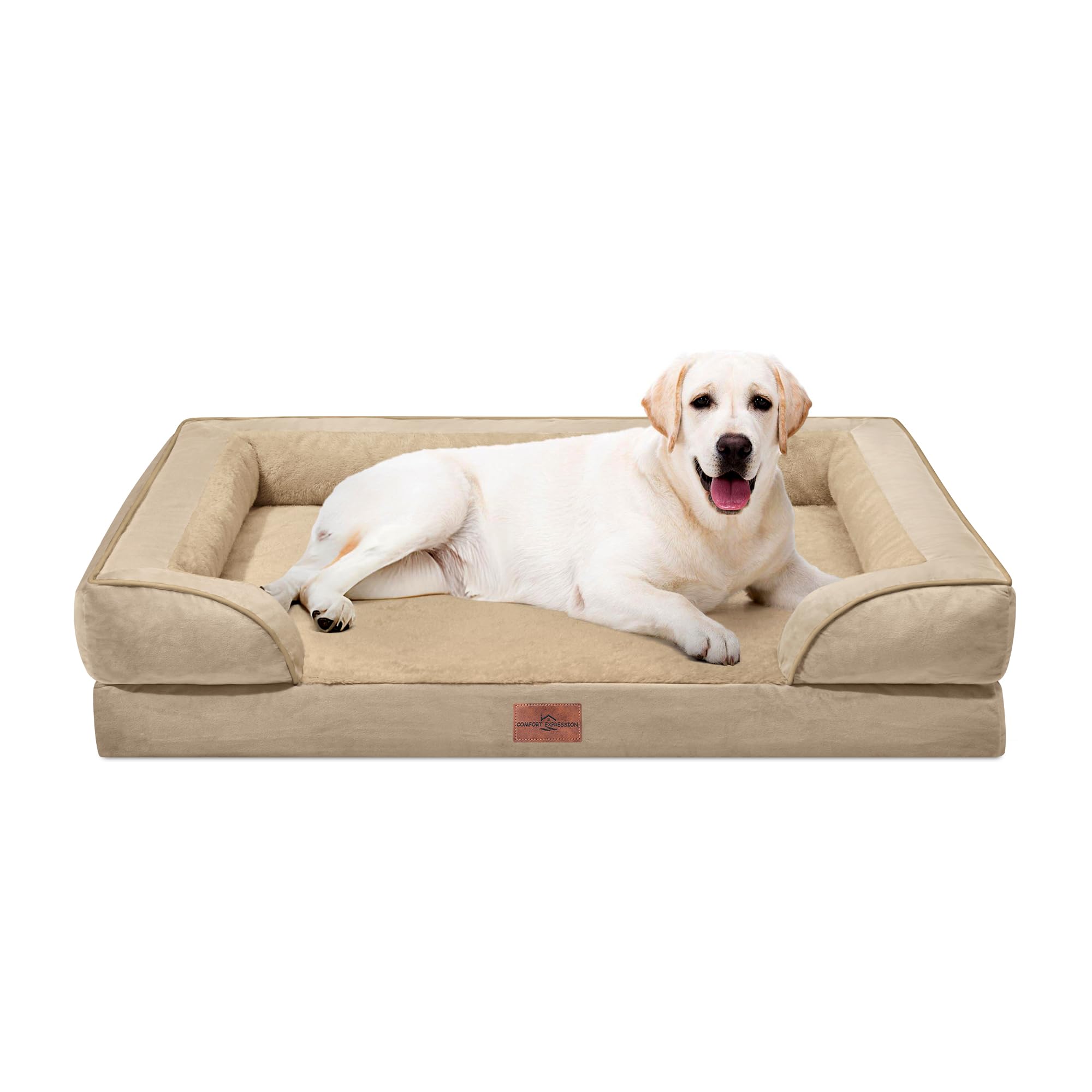 Comfort Expression Waterproof Orthopedic Dog Beds for Extra Large Dog