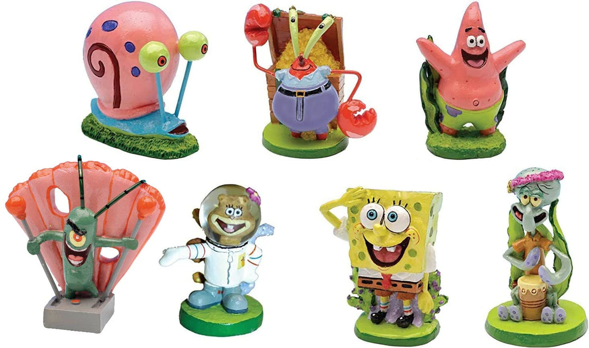 Penn-Plax Spongebob Squarepants Officially Licensed Aquarium Ornament – The Krusty Krab – Medium