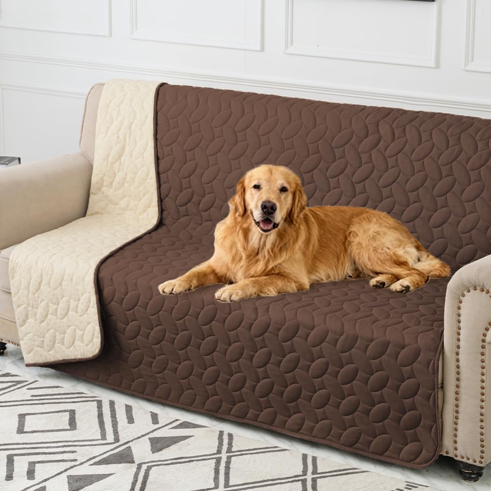 Ameritex Pet Bed Cover Dog Bed Blanket for Sofa and Furniture Waterproof New Pattern Design (30x70 Inch, Light Grey)