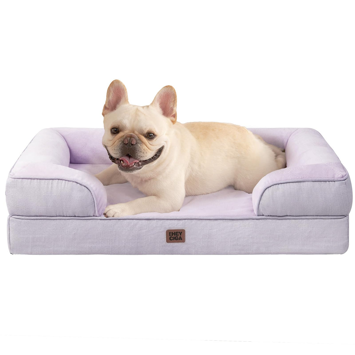EHEYCIGA Orthopedic Dog Bed Medium Size Dog, Waterproof Washable Pet Beds