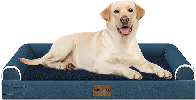 NANUYA Orthopedic Dog Bed for XX-Large Dogs, 44 x 34 Inch