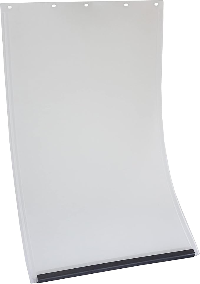 Best Pet Flap Medium Non PVC Compatible w/PetSafe PAC11-11038 - 8 1/8" x 12 7/8" Longer Lasting, Most Energy Efficient, Less Shrinkage, BPA Free