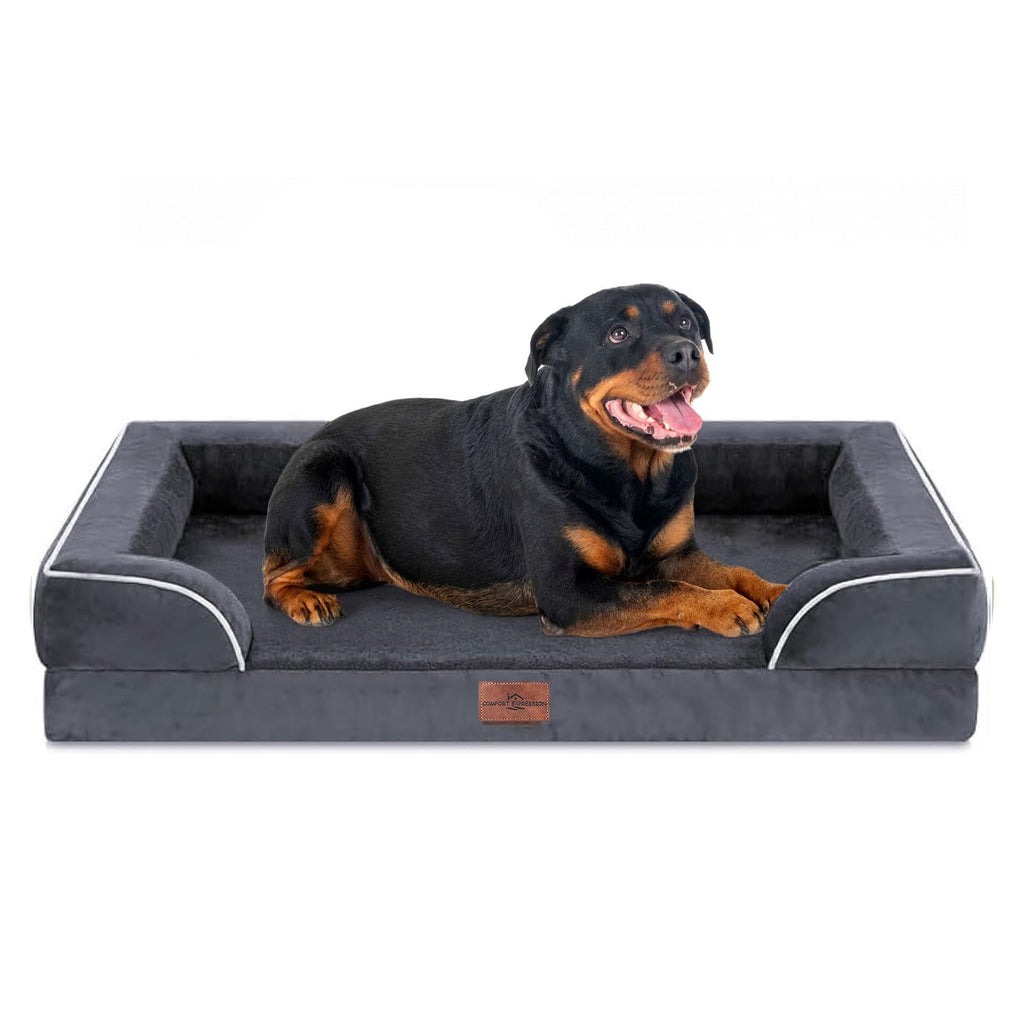 Comfort Expression Waterproof Orthopedic Dog Beds for Extra Large Dog