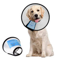 Supet Dog Cone Collar After Surgery to Stop Licking: Adjustable Recovery Elizabeth Collar Alternative for Large Medium Small Dogs, Plastic Pet Head Neck Cone (XS)