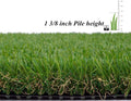 ALTRUISTIC Artificial Grass 7FTX29FT(203 Square Feet), Realistic Fake Grass Deluxe Turf Synthetic Thick Lawn Pet Turf, 1 3/8” Height, Outdoor Decor, Customized