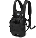 Wakytu Pet Front Dog Carrier Backpacks, Adjustable Dog Backpack Carrier, Comfortable Shoulder Straps, Soft Sponge Cushion, Designed to Fit Pets, S Size, 2-7LB