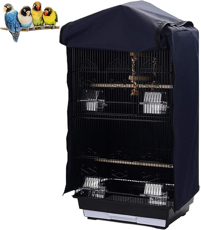 QBLEEV Birdcage Cover, Parrot Cage Night Cover Shade, Universal Cage Covers