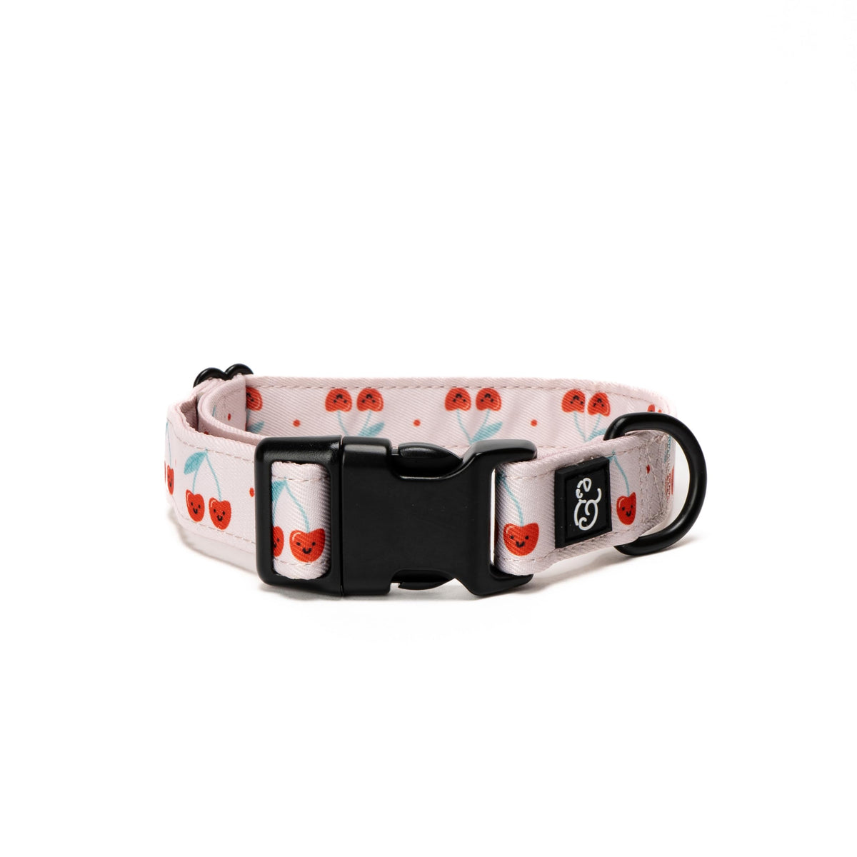 Lucy & Co. Dog Collar - Durable Lightweight Designer Collar for Pets - Adjustable Metal Safety Buckel. (Iced Coffee SZN Collar).