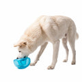 Outward Hound by Planet Dog Snoop Dog Toy – Treat‑Dispenser Puzzle Ball, Interactive Slow Feeder, Medium to Large Dogs, Bouncy & Mint-Infused, Blue, 5"