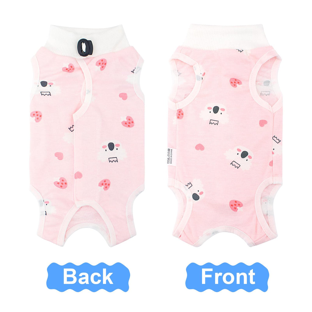 Coppthinktu Cat Recovery Suit Female, Breathable Cat Onesie After Surgery Female for Abdominal Wounds or Skin Diseases, Cat Surgery Recovery Suits Kitten Onesie After Spay Anti Licking