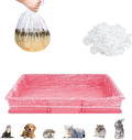 50 Disposable Cage Tray Liner Bags for Small Animals & Birds
