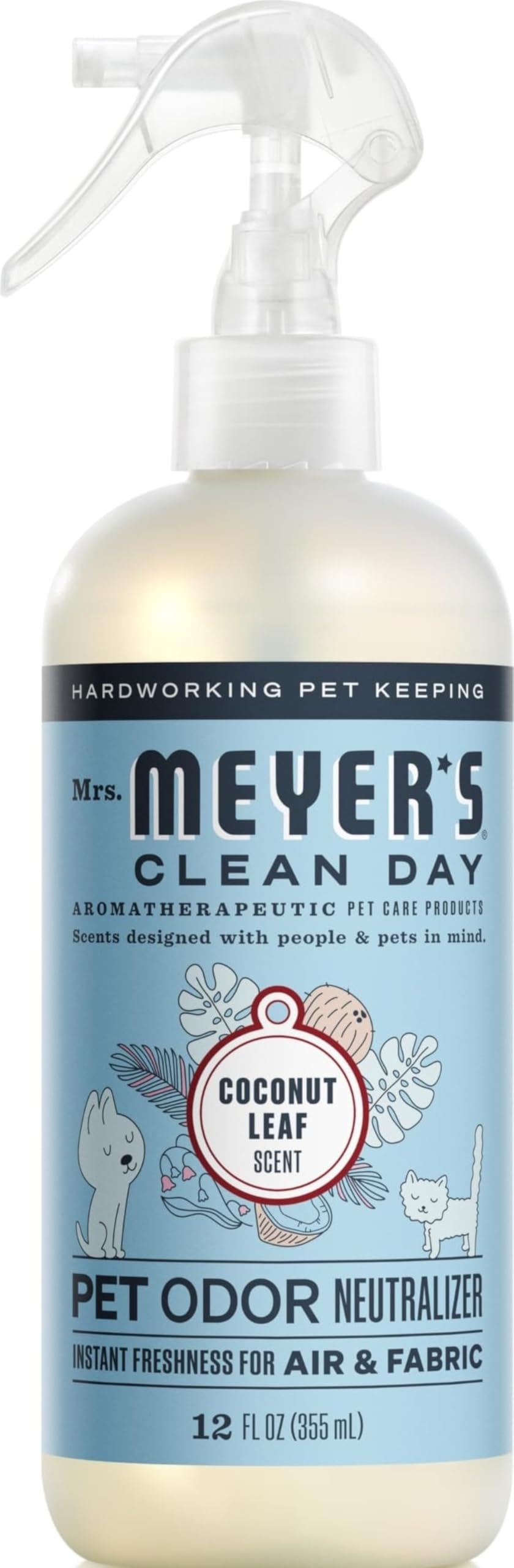 MRS. MEYER'S CLEAN DAY Pet Odor Neutralizer, Orange Blossom Scent, 12oz