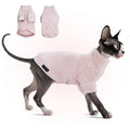 JL WarmPaws Sphynx Cat Clothes Fleece Cats&Small Dogs Pullover Sweater