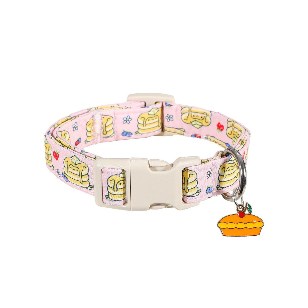 Britwicfr Green Dog Collar, Cute Spring Theme Dog Collar with Green Clover Print for Small Dogs, Small Puppy Collar for Girl Dogs & Boy Dogs, S