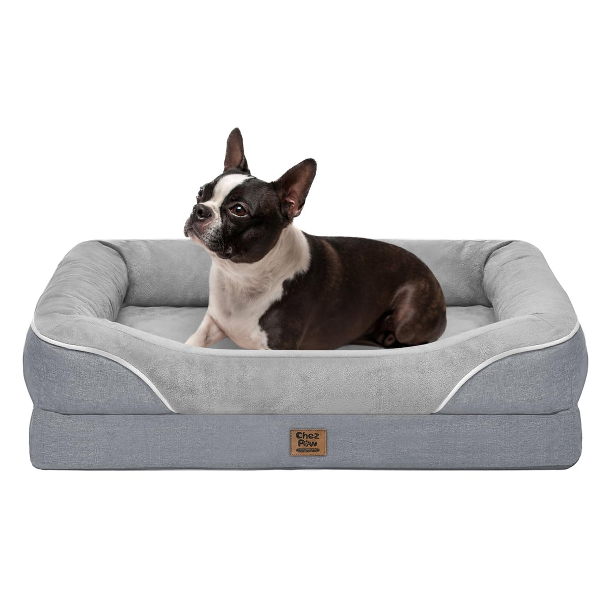 Chez Paw Orthopedic Washable XXL Dog Bed for Extra Large Dogs