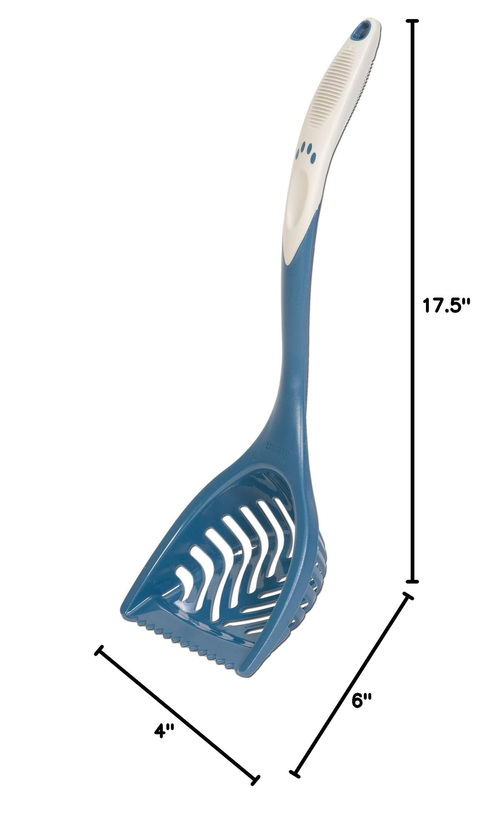 Petmate Ultimate Litter Plastic Scoop 22972, 17.5 x 4 x 6in, 4.8 oz