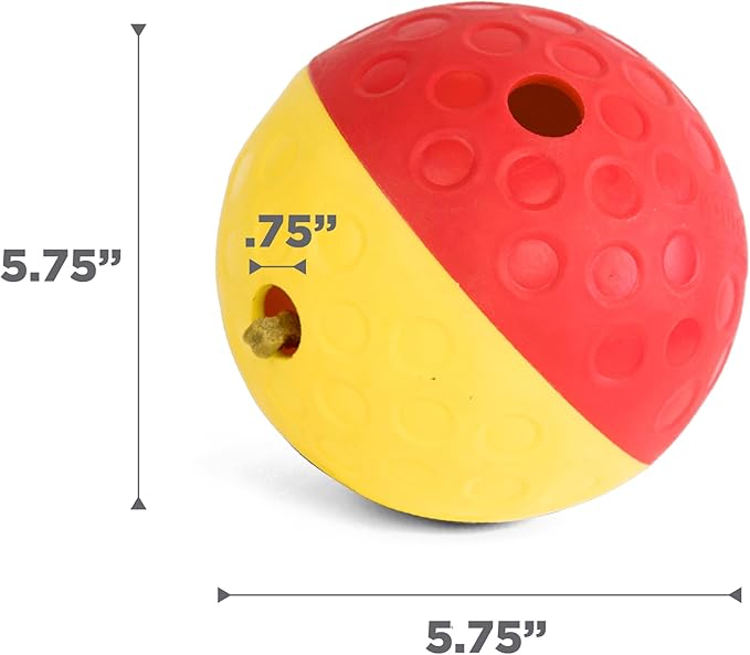 Outward Hound Nina Ottosson Treat Tumble Dog Toy Puzzle Ball, 5.8"