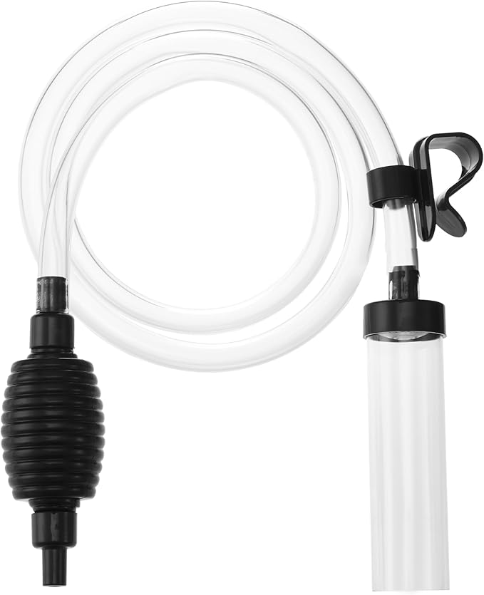 Seltomer 7ft Aquarium Siphon Vaccum Cleaner Fish Tank Water Changer for Cleaning Gravel & Sand