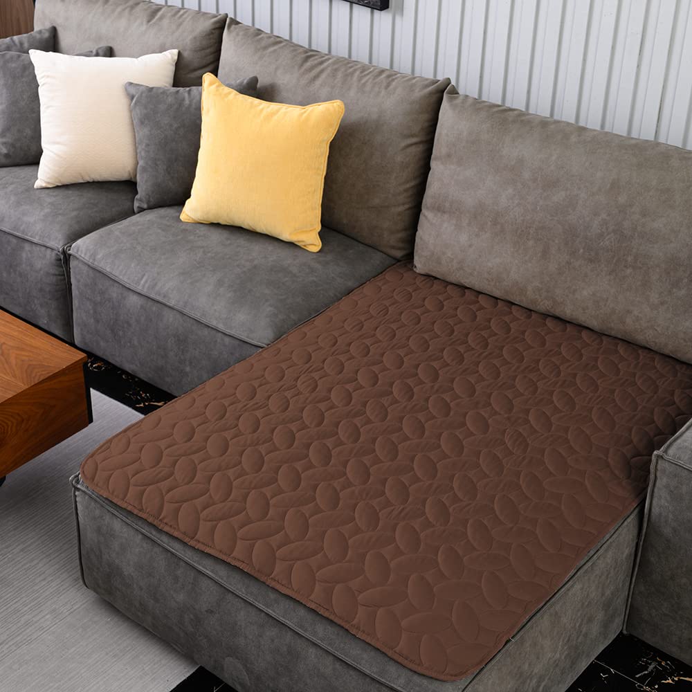 Ameritex Pet Bed Cover Dog Bed Blanket for Sofa and Furniture Waterproof New Pattern Design (30x70 Inch, Light Grey)