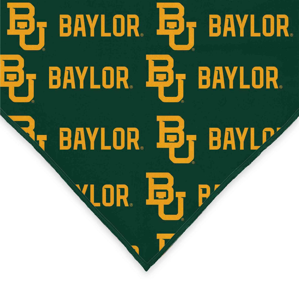 Baylor Bears Officially Licensed Bandana for Dogs and Cats | Fits Pets Great Gift Idea | Easy-to-Tie (Large, 28")