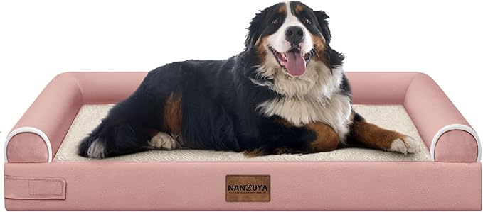 NANUYA Orthopedic Dog Bed for XX-Large Dogs, 44 x 34 Inch