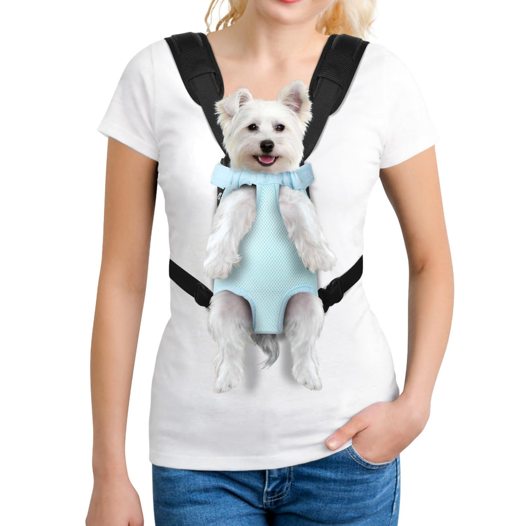 YUDODO Pet Dog Carrier Backpack Adjustable Front Carrier for Small Dog Cat