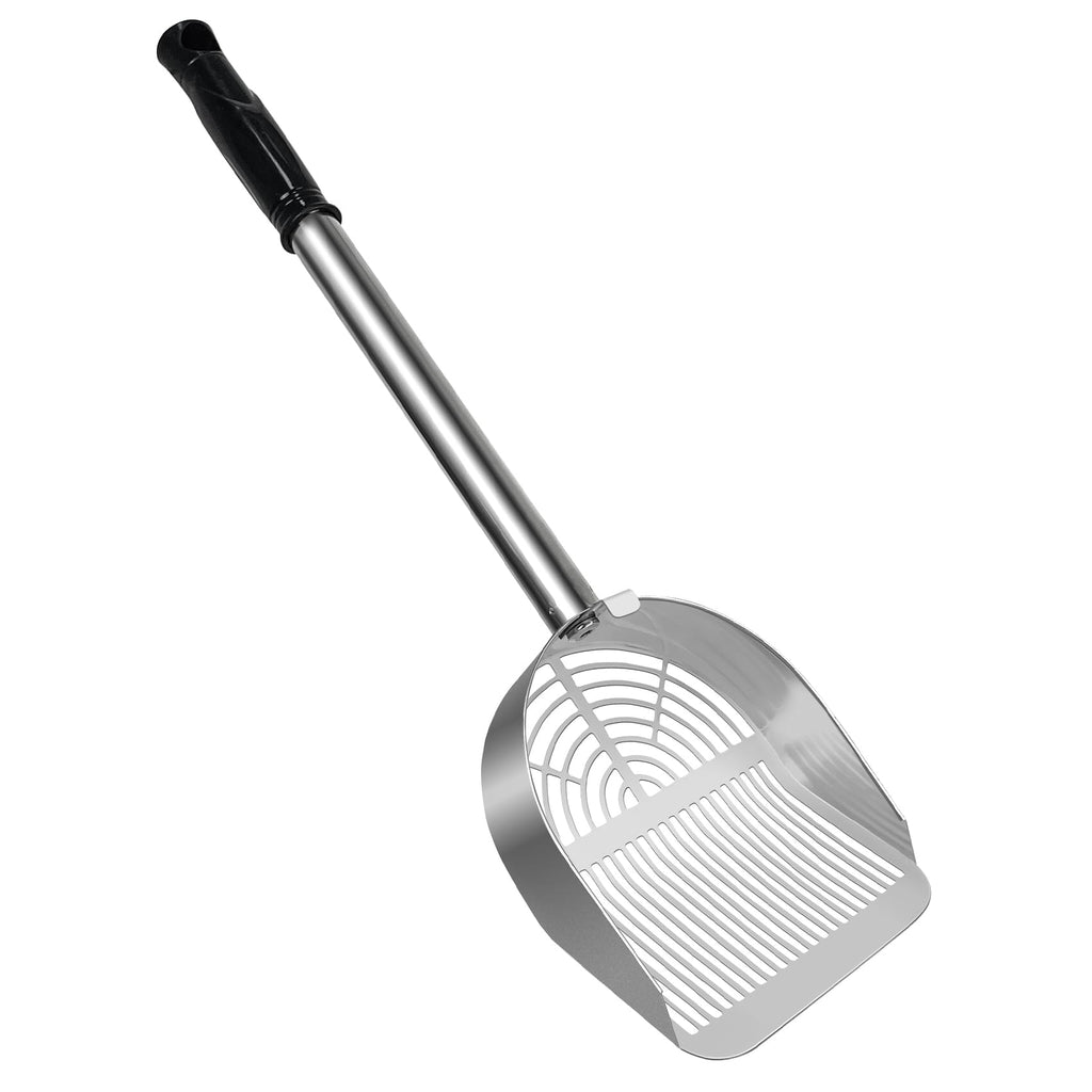 Cat Litter Scoop Deep Shovel, Detachable Long Handle Litter Scooper, Strip