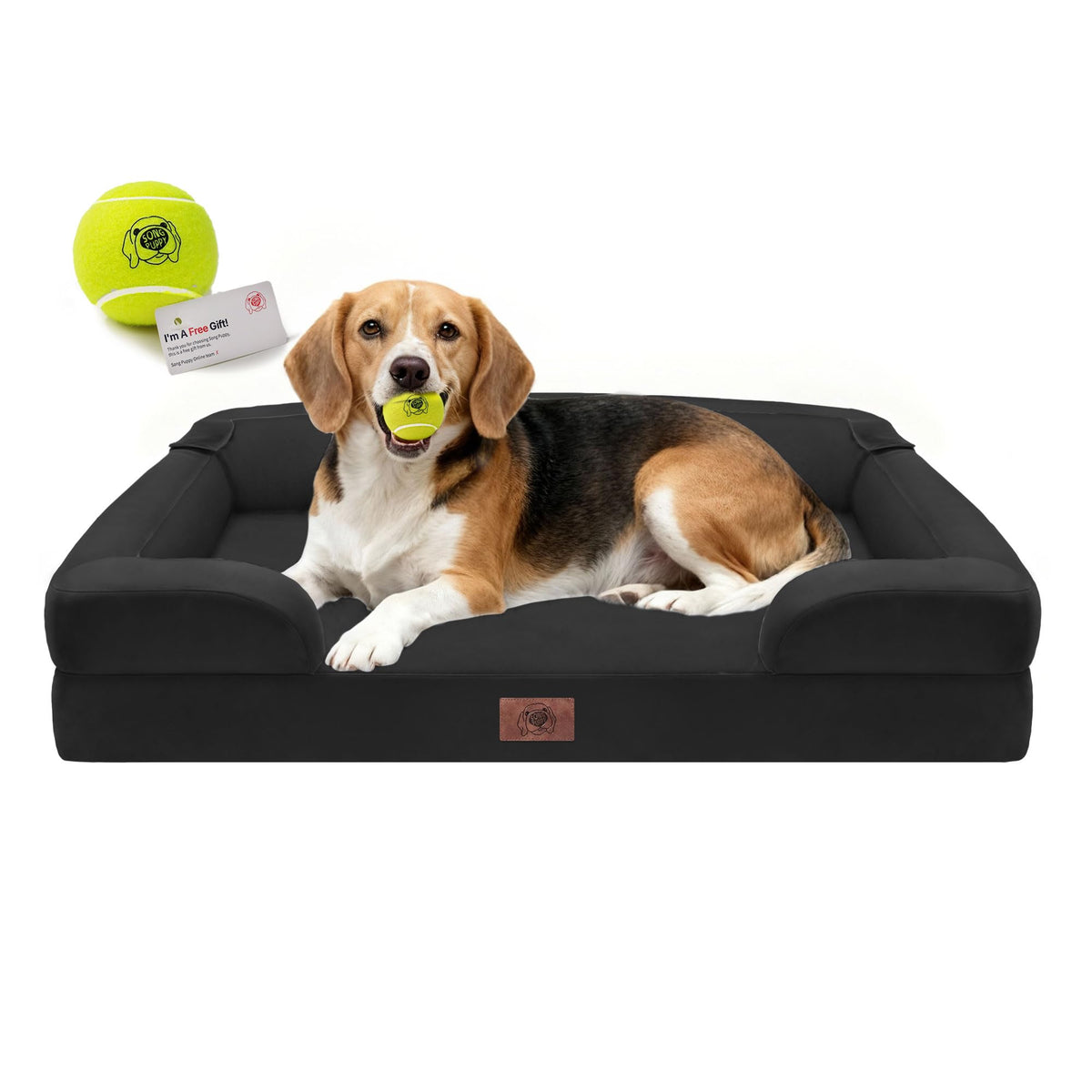 Song Puppy Waterproof Orthopedic Dog Bed for Extra Large Sized Dogs
