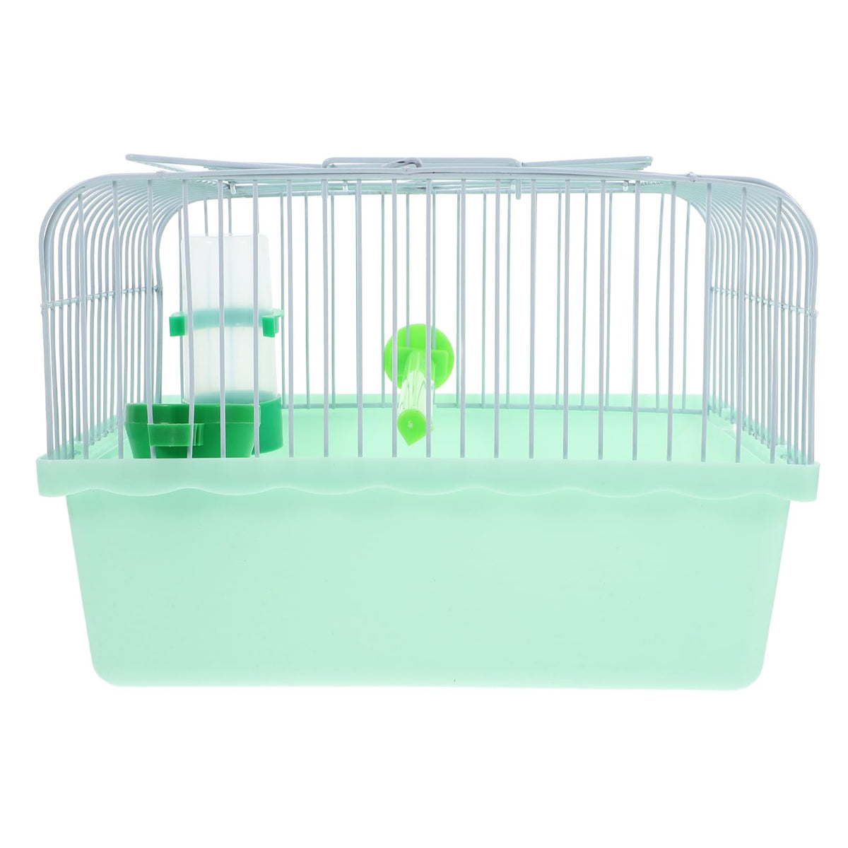 BESPORTBLE Portable Bird Carrier Travel Cage for Parrots Lovebirds and Small Birds with Perch Food Box and Water Dispenser 9.29 X 6.57 X 6.29 in