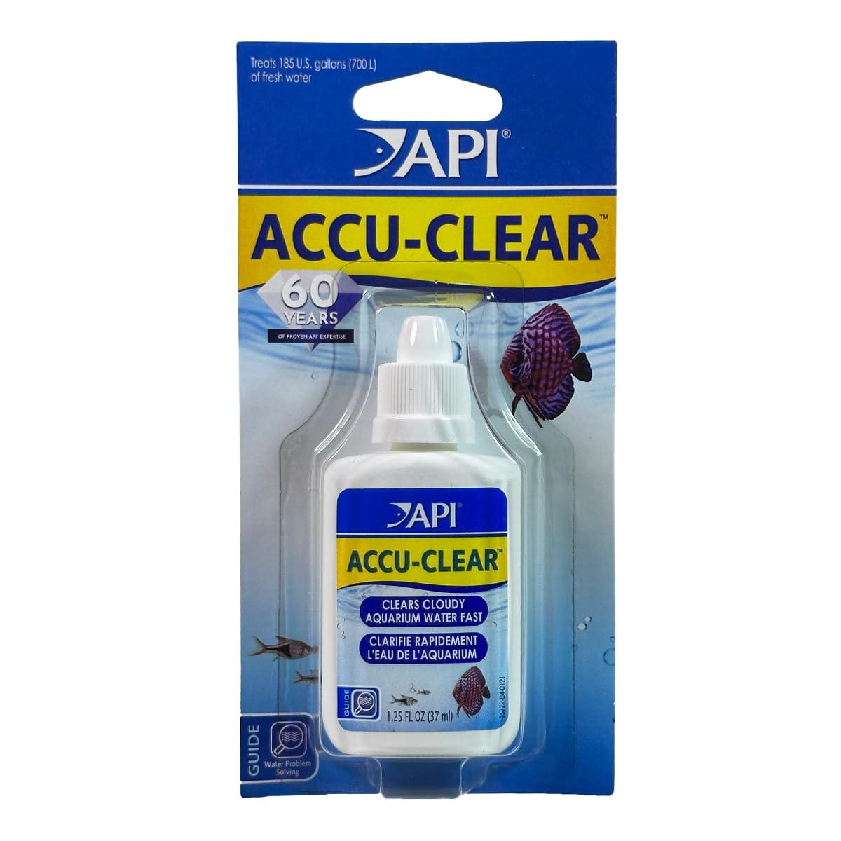 API ACCU-CLEAR Freshwater Aquarium Water Clarifier 4-Ounce Bottle