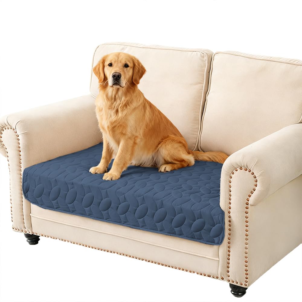 Ameritex Pet Bed Cover Dog Bed Blanket for Sofa and Furniture Waterproof New Pattern Design (30x70 Inch, Light Grey)