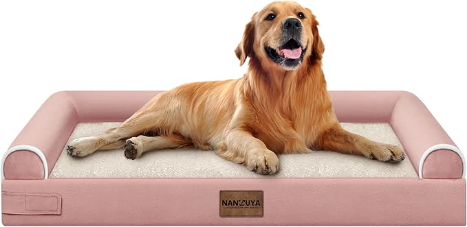 NANUYA Orthopedic Dog Bed for XX-Large Dogs, 44 x 34 Inch