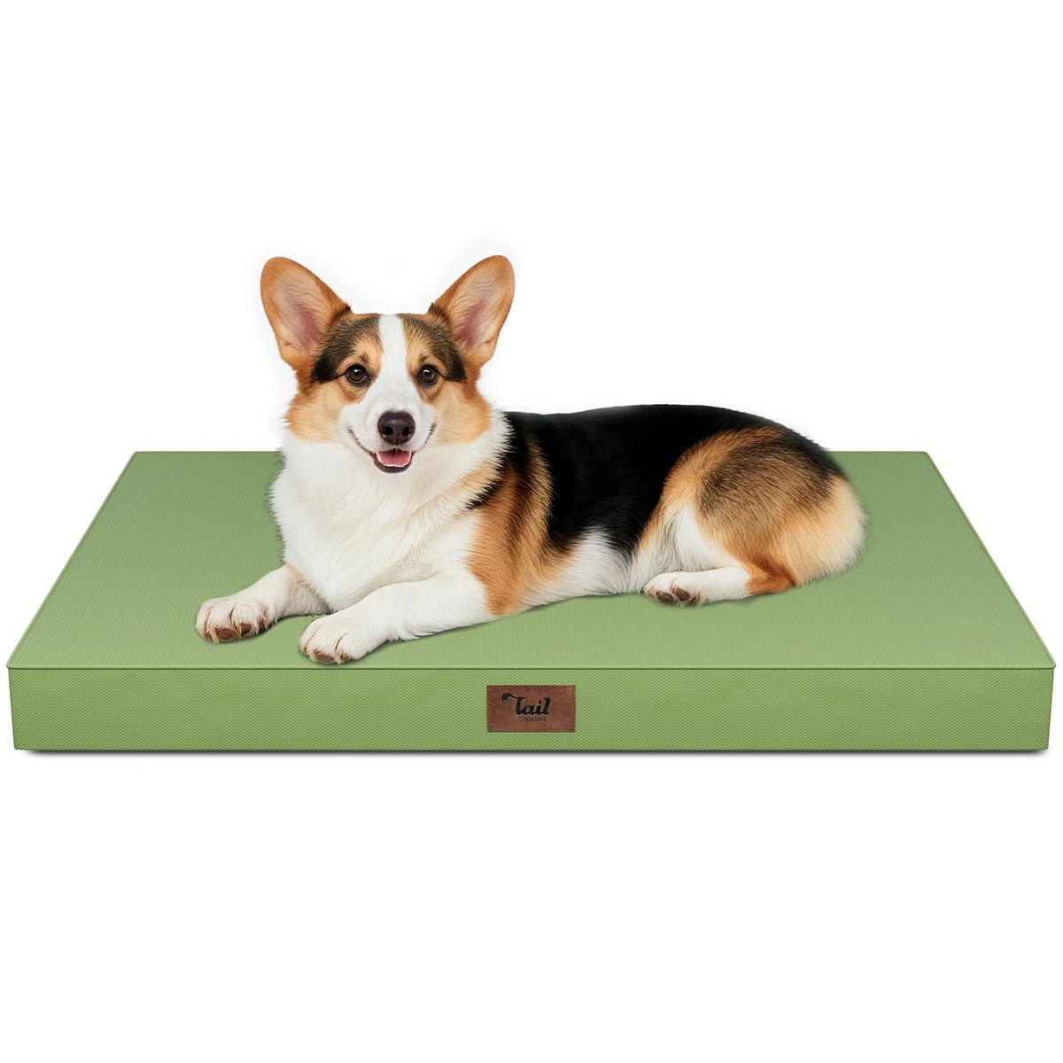 Tail Stories Outdoor Waterproof Orthopedic Dog Bed for Large Dogs