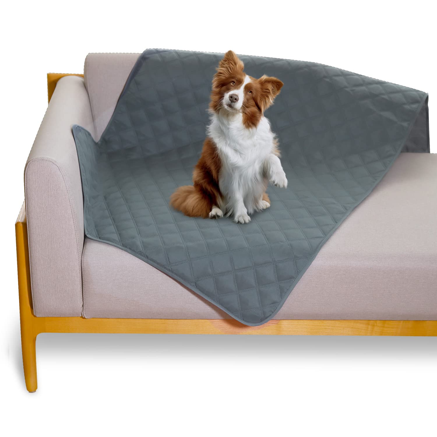 Comsmart Waterproof Couch Cover Dog Cat Blanket, Anti-Slip Liquid Urinary Proof Furniture Blanket, Reversible Pet Blanket Protector for Couch Sofa Bed Car Floor, 30 * 70 in