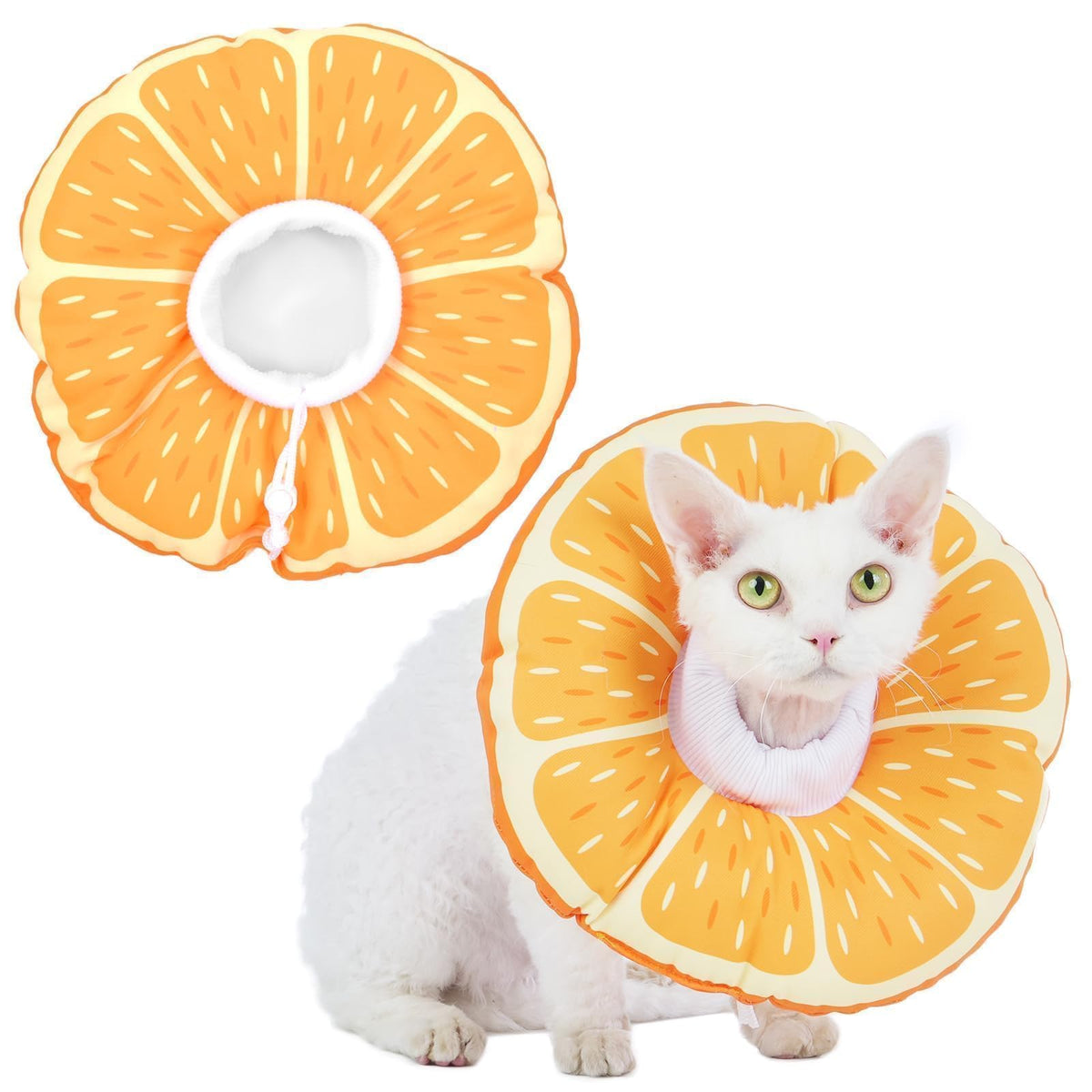 Hoopttay Cat Cone Collar Soft, Medium Waterproof Cat Recovery Collar