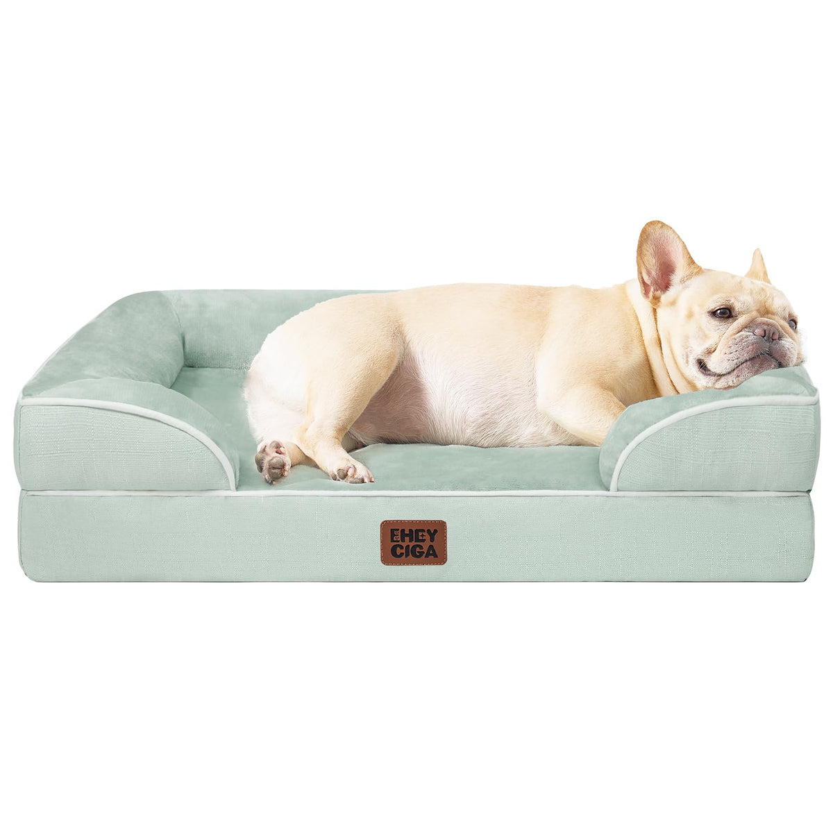 EHEYCIGA Orthopedic Dog Bed Medium Size Dog, Waterproof Washable Pet Beds