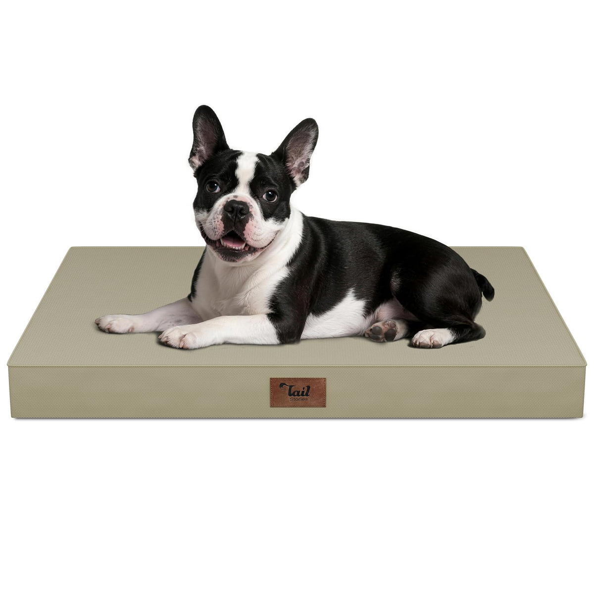 Tail Stories Orthopedic Waterproof Dog Bed for Small Dogs and Cats