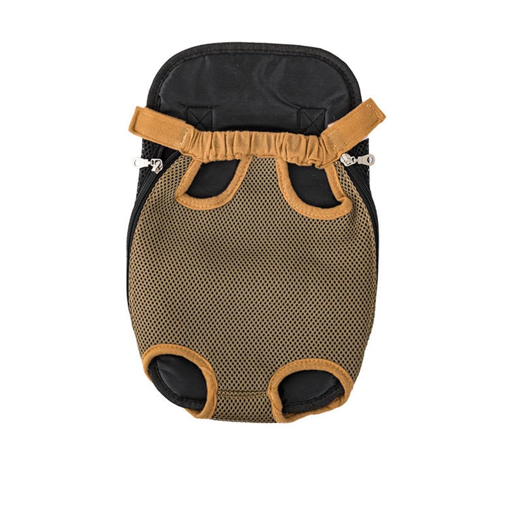 Leconpet Pet Carrier Backpack, Legs Out Adjustable Pet Front Cat Dog Carrier Backpack, Easy-Fit Dog Travel Backpack Carrier for Hiking Camping for Small Medium Puppies Cats (Fuchsia, M)