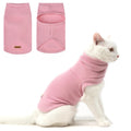 EXPAWLORER Cat Sweater Warm Fleece Pet Clothes for Cats Only