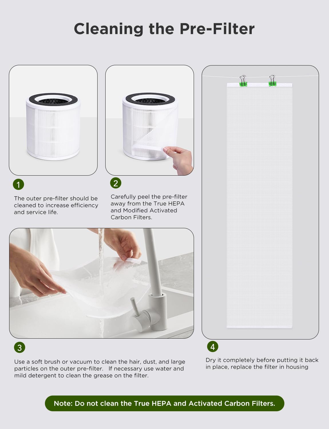 GoveeLife Air Purifier for Bedroom, Covers up to 1162ft², 24dB Sleep Mode