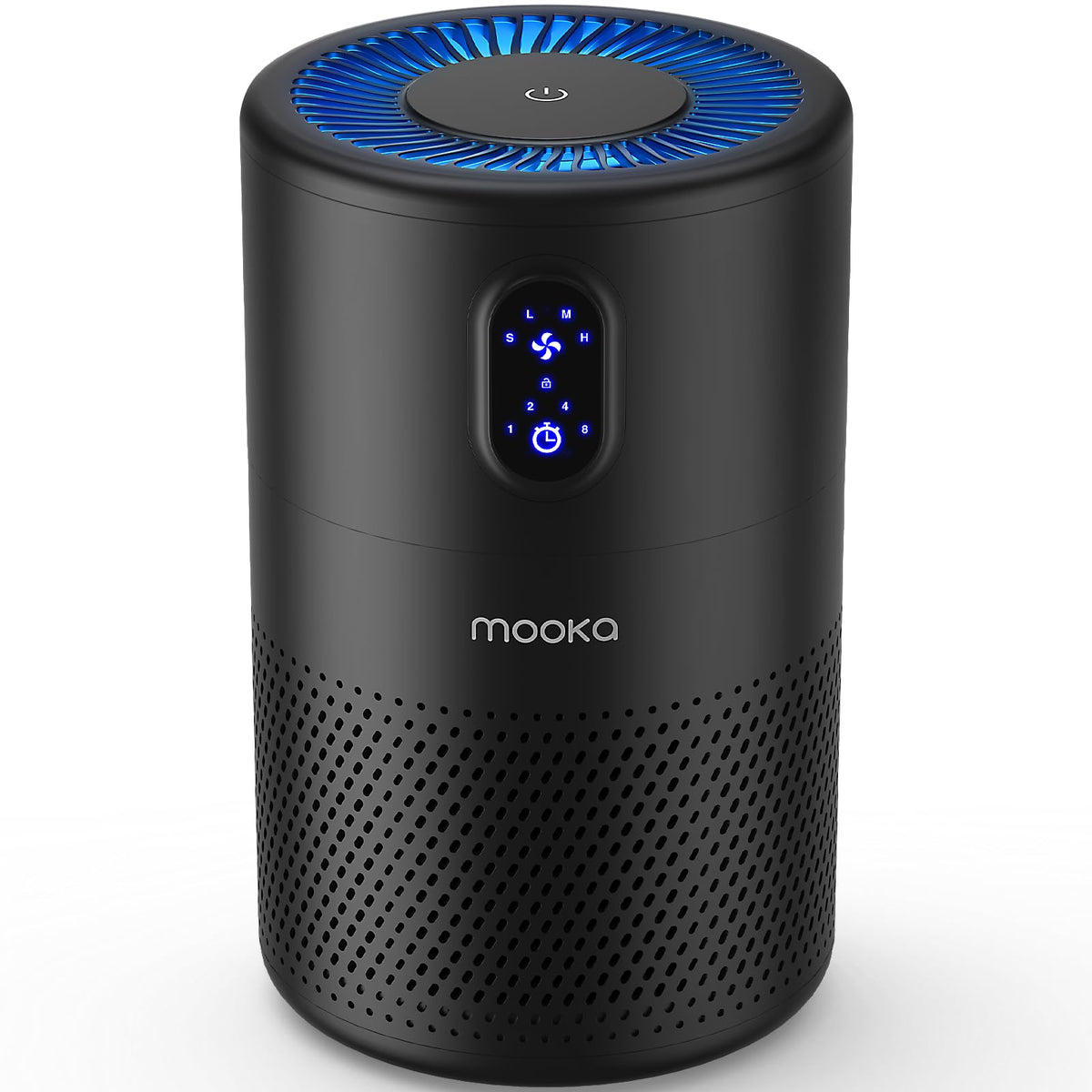 MOOKA Air Purifiers for Home Room up to 1076ft², True HEPA Filter, B-D02L