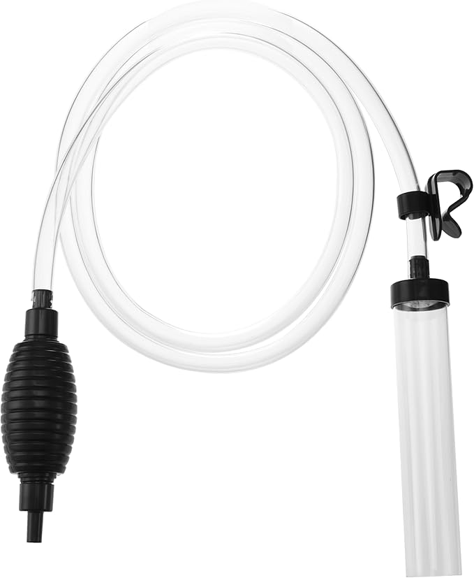 Seltomer 7ft Aquarium Siphon Vaccum Cleaner Fish Tank Water Changer for Cleaning Gravel & Sand