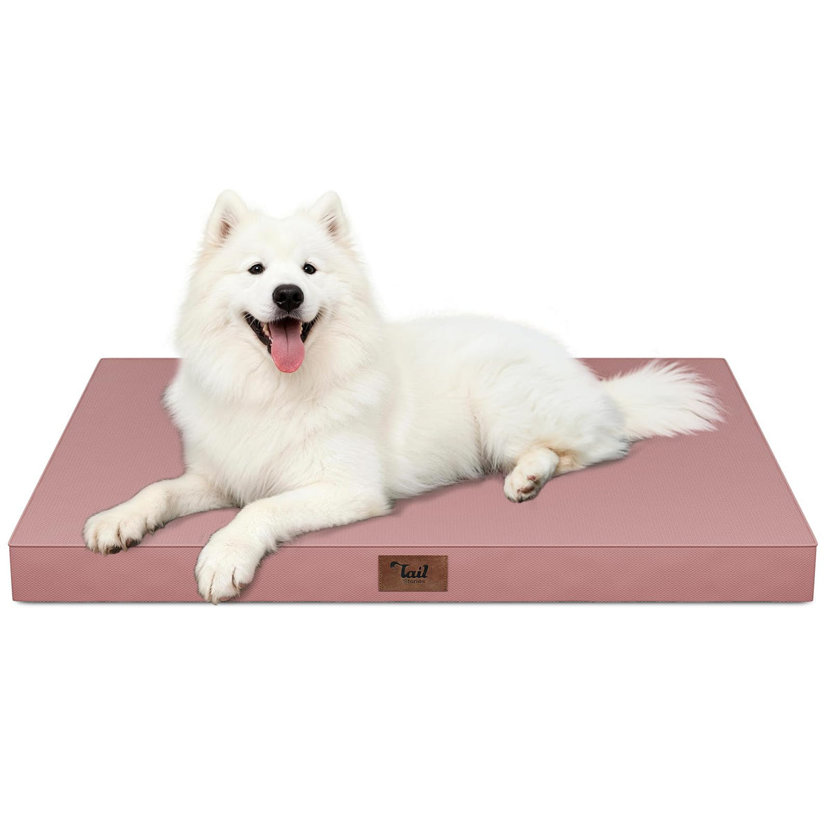 Tail Stories Large Waterproof Orthopedic Dog Bed with Egg Crate Foam