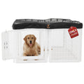 PJYuCien Square Playpen Top Cover for 24'' Width 8 Panel Pen, Black