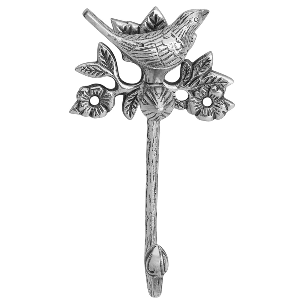 Stylentdecor Solid Brass Bird Antique Towel Hook Bathroom Accessories Retro Bathroom Hardware Bird Cloth Hook Wall Mounted Vintage (Brass Chrome)