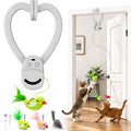 Interactive Cat Toys for Indoor Cats, Clip-On Automatic Flying Bird
