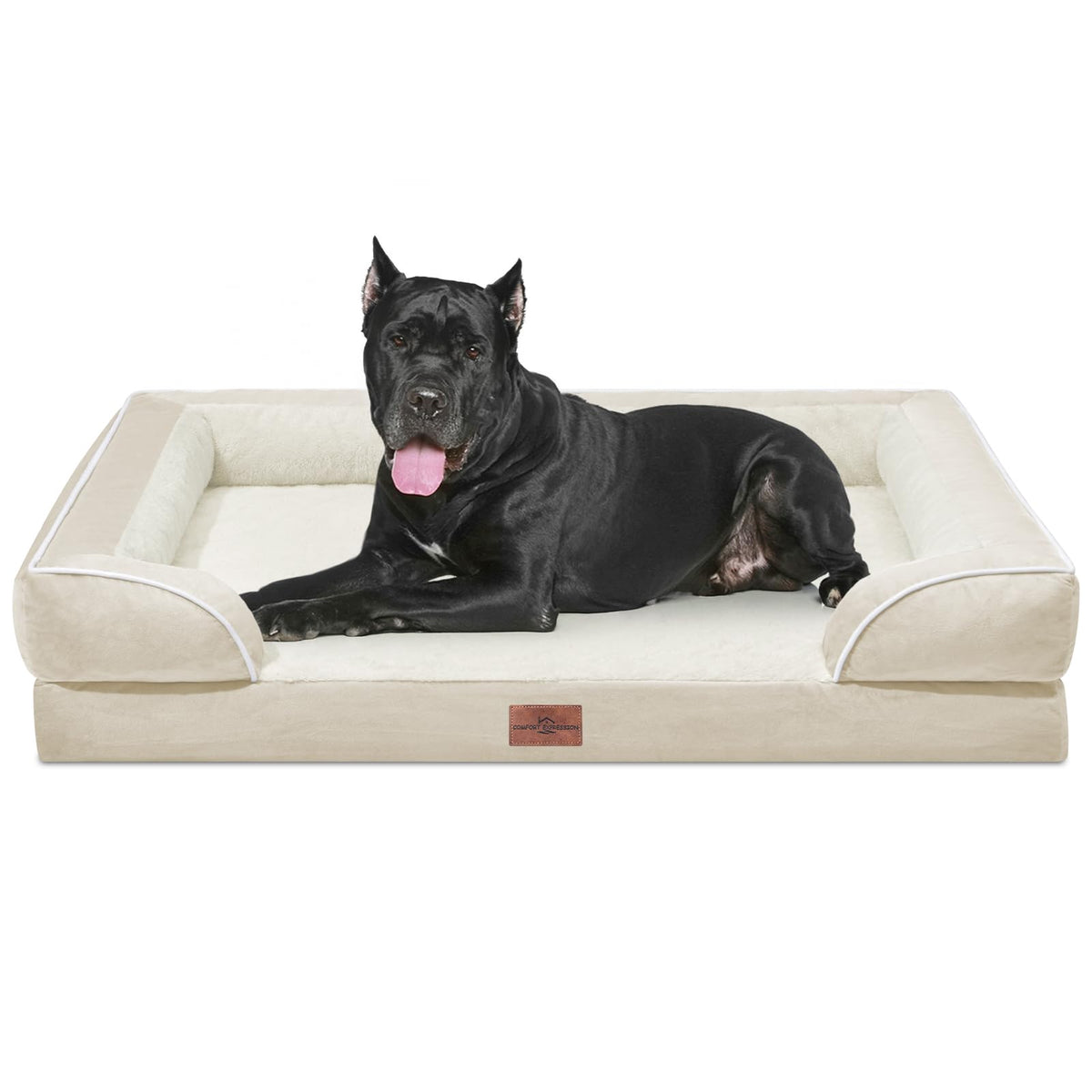 Comfort Expression Waterproof Orthopedic Dog Beds for Extra Large Dog