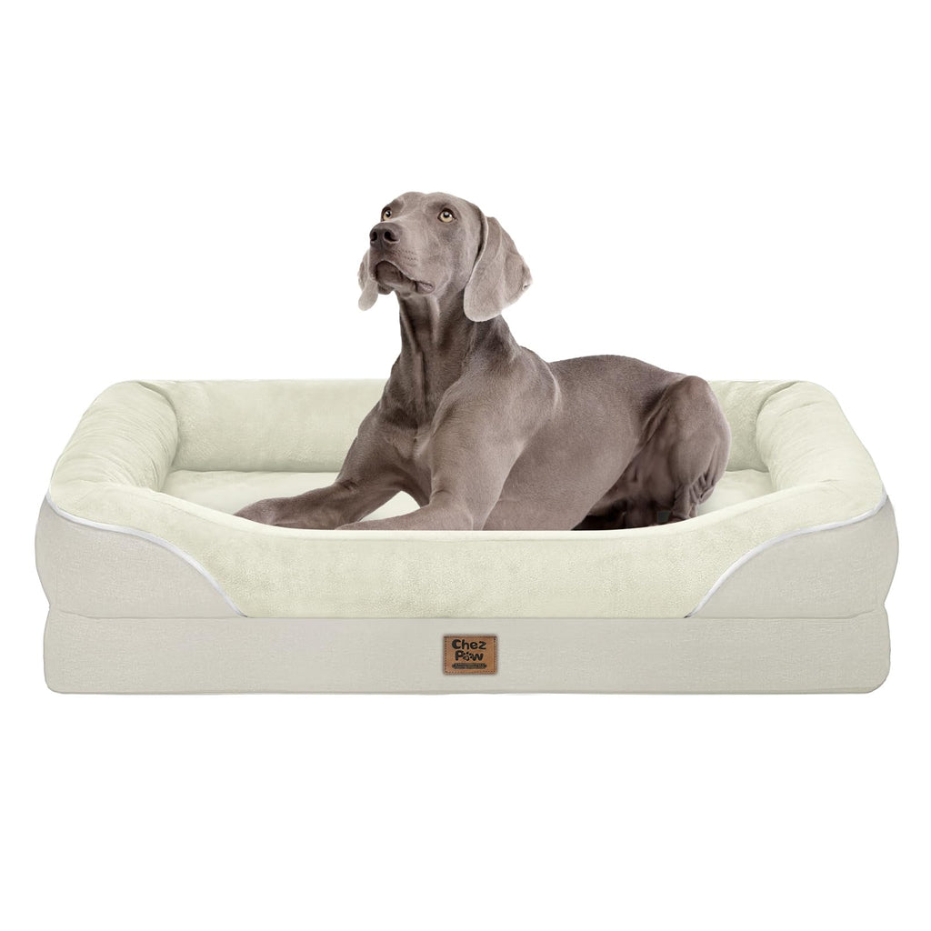 Chez Paw Orthopedic Washable XXL Dog Bed for Extra Large Dogs