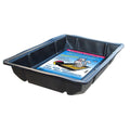 Kitty Lounge Disposable Litter Tray, Black, 100-Pack- Argee RG606/100